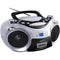 CD Players & Boomboxes Portable Bluetooth(R) Audio System (Silver) Petra Industries