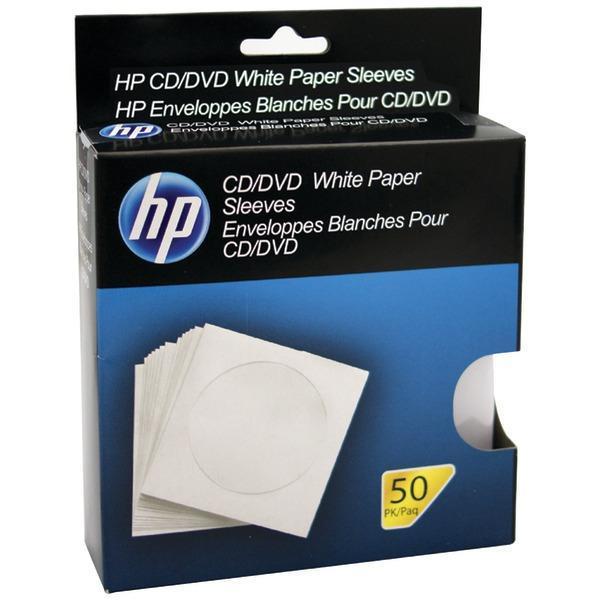 CD/DVD Storage Sleeves (50 pk)-Media Cases & Sleeves-JadeMoghul Inc.