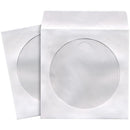 CD/DVD Storage Sleeves (50 pk; White)-Media Cases & Sleeves-JadeMoghul Inc.