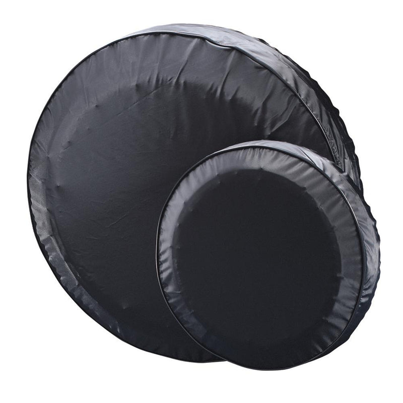 C.E. Smith 13" Spare Tire Cover - Black [27420]-Rollers & Brackets-JadeMoghul Inc.