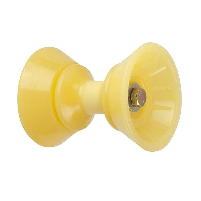 C.E. Smith 3" Bow Bell Roller Assembly - Yellow TPR [29300]-Rollers & Brackets-JadeMoghul Inc.