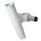 C.E. Smith Aluminum Horizontal Clamp-On Rod Holder 1.66" OD - White Powder Coated w-Sleeve [53721]-Rod Holders-JadeMoghul Inc.