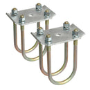 C.E. Smith Axel Tie Plate Kit f-3" Round Axel [23003]-Rollers & Brackets-JadeMoghul Inc.