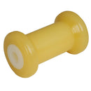 C.E. Smith Spool Roller 5" - 5-8" ID - Gold TPR w-Bushing White Solid [29712]-Rollers & Brackets-JadeMoghul Inc.