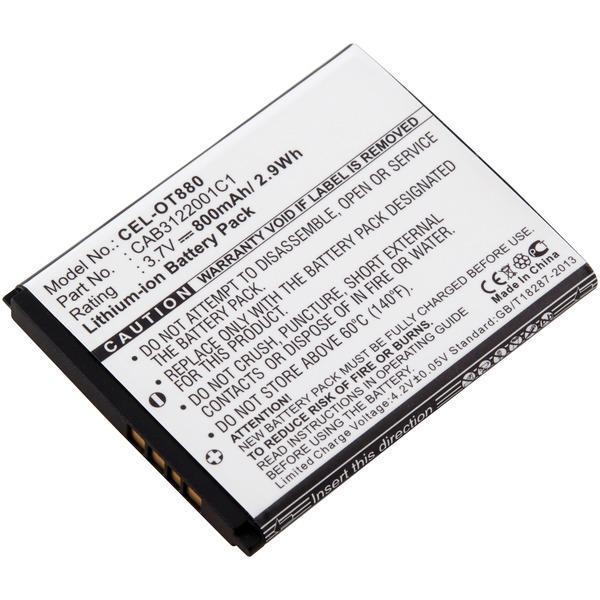 CEL-OT880 Replacement Battery-Batteries-JadeMoghul Inc.