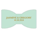 Celebration Bow Diecut Sticker Vintage Gold (Pack of 1)-Wedding Favor Stationery-Daiquiri Green-JadeMoghul Inc.