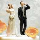 Cell Phone Fanatic Bride and Groom Mix & Match Cake Toppers Cell Phone Fanatic Groom (Pack of 1)-Wedding Cake Toppers-JadeMoghul Inc.