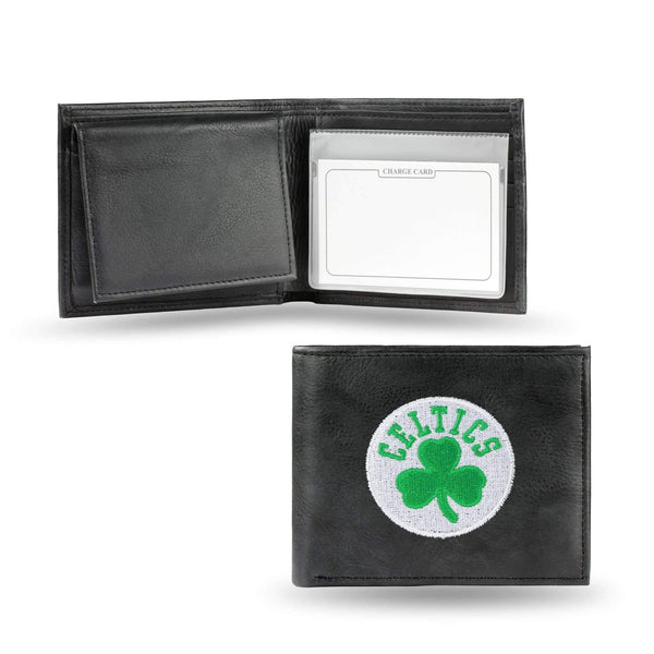Cool Wallets For Men Celtics "Shamrock" Embroidery Billfold