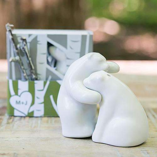 Ceramic Bear Salt and Pepper Shakers Favor Gift Boxed (Pack of 1)-Popular Wedding Favors-JadeMoghul Inc.