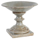 Ceramic Bowl, Gray-Decorative Bowls-Gray-CERAMIC-JadeMoghul Inc.