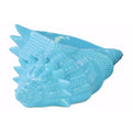 Ceramic Conch Seashell Sculpture Gloss Finish Blue - Benzara-Sculptures-Blue-Ceramic-JadeMoghul Inc.