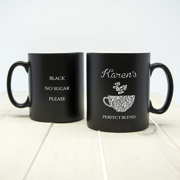 Ceramic Gifts & Accessories Discount Mugs Silhouette Perfect Blend Mug Treat Gifts