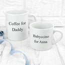 Ceramic Gifts & Accessories Personalized Father's Day Gifts - Daddy & Me Together Forever Mugs Treat Gifts