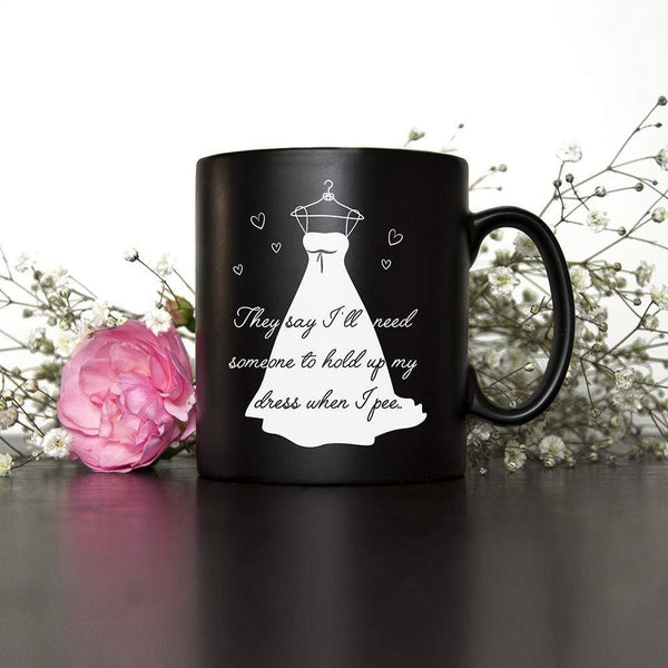 Ceramic Gifts & Accessories Personalized Mugs Help Me Bridesmaid Mug Treat Gifts