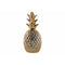 Ceramic Pineapple Figurine, Gold-Home Accent-Gold-Ceramic-JadeMoghul Inc.