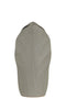 Ceramic Pyramidal Vase With Engraved Circle Design, Medium, Gray-Vases-Gray-Ceramic-Coated Finish-JadeMoghul Inc.