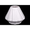 Ceramic Round Vase With Diagonal Ridges, White-Vases-White-Ceramic-Matte Finish-JadeMoghul Inc.