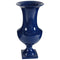 Ceramic Urn With Flared Opening, Blue-Home Accent-Blue-Ceramic-JadeMoghul Inc.
