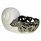 Ceramic Vase Conch,White-Vases-White-Ceramic-JadeMoghul Inc.