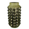 Ceramic Vase, Gold-Vases-Gold-CERAMIC-JadeMoghul Inc.