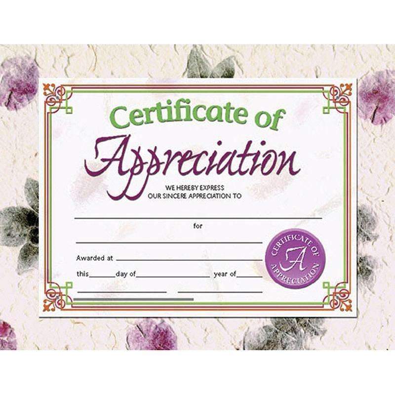 CERTIFICATES OF APPRECIATION 30 PK-Supplies-JadeMoghul Inc.