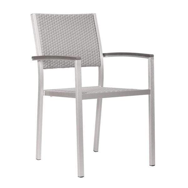 Chairs Armchairs and Accent Chairs - 21.3" X 21" X 34.9" 2 Pcs Polyethylene Arm Chair HomeRoots