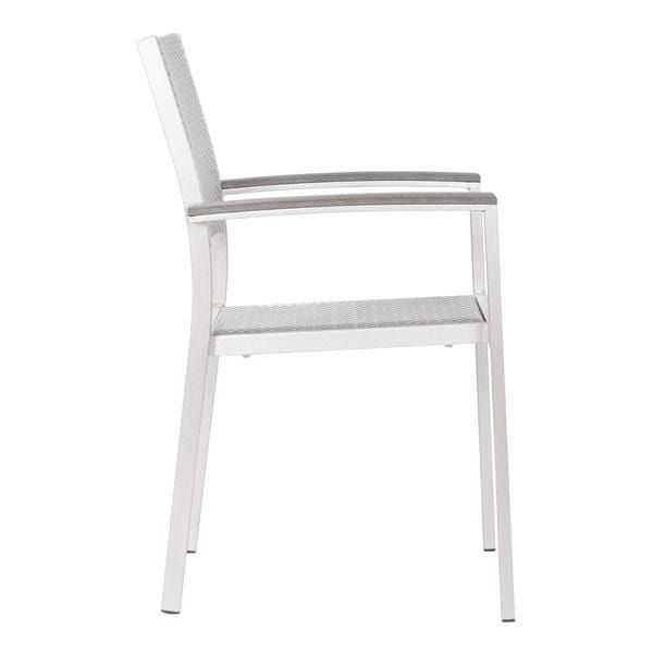 Chairs Armchairs and Accent Chairs - 21.3" X 21" X 34.9" 2 Pcs Polyethylene Arm Chair HomeRoots