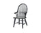 Chairs Armchairs and Accent Chairs - 21.5" X 21.5" X 41" Black Hardwood Teakwood Arm Chair HomeRoots