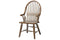 Chairs Armchairs and Accent Chairs - 21.5" X 21.5" X 41" Tobacco Hardwood Teakwood Arm Chair HomeRoots