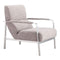 Chairs Armchairs and Accent Chairs - 26" X 31.5" X 33.5" Wheat Polyblend Arm Chair HomeRoots