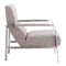 Chairs Armchairs and Accent Chairs - 26" X 31.5" X 33.5" Wheat Polyblend Arm Chair HomeRoots