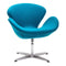Chairs Armchairs and Accent Chairs - 28" X 26.8" X 30" Blue Island Arm Chair HomeRoots