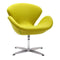 Chairs Armchairs and Accent Chairs - 28" X 26.8" X 30" Pistachio Green Polyblend Arm Chair HomeRoots