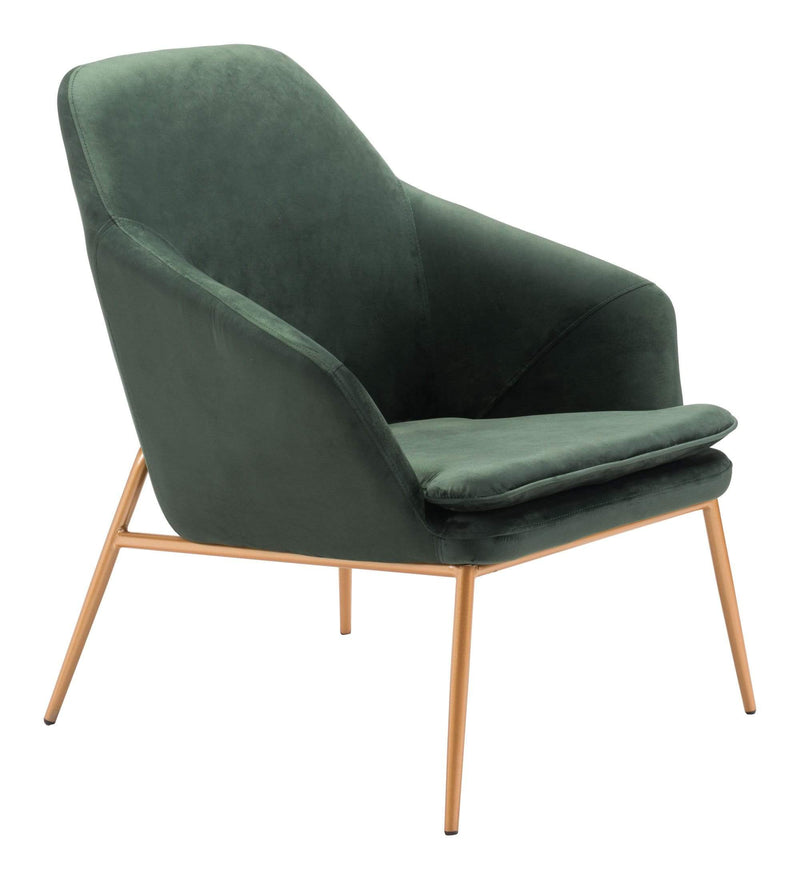Chairs Armchairs and Accent Chairs - 28" x 29.5" x 33.9" Green, Velvet, Metal, Arm Chair HomeRoots