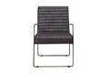 Chairs Armchairs and Accent Chairs - 30" X 22" X 32" Grey Foam Metal Fabric Plywood Arm Chair HomeRoots