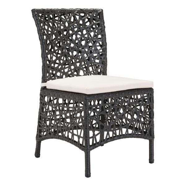 Chairs Beach Lounge Chair - 19.5" X 23" X 34.5" Beautiful Brown Outdoor Chair HomeRoots