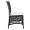 Chairs Beach Lounge Chair - 19.5" X 23" X 34.5" Beautiful Brown Outdoor Chair HomeRoots
