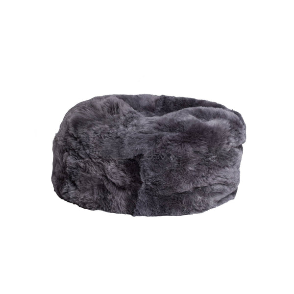 Chairs Bean Bag Chairs - 31" x 31" x 31" Brisa Short-Hair Sheepskin Bean Bag HomeRoots