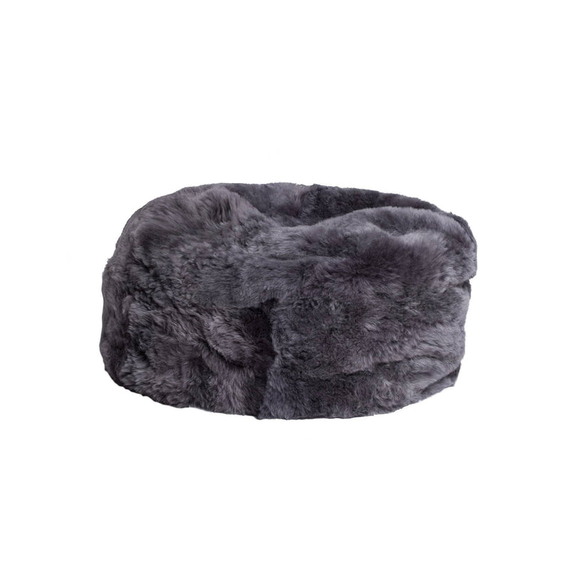 Chairs Bean Bag Chairs - 31" x 31" x 31" Brisa Short-Hair Sheepskin Bean Bag HomeRoots