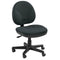 Chairs Best Office Chair - 20" x 24" x 36" Ebony Fabric Chair HomeRoots