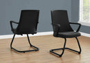 Chairs Best Office Chair - 21" x 21" x 35" Black, Mesh, Mid Back - Office Chair 2pcs HomeRoots