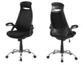 Chairs Best Office Chair - 23'.75" x 28" x 93'.75" Black, Foam, Metal - Office Chair With A High Back HomeRoots