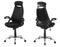 Chairs Best Office Chair - 23'.75" x 28" x 93'.75" Black, Foam, Metal - Office Chair With A High Back HomeRoots