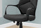 Chairs Best Office Chair - 24'.5" x 25" x 95'.5" Black, Foam, Metal, Nylon - High Back Office Chair HomeRoots
