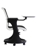 Chairs Best Office Chair - 25" x 25.4" x 36.8" Black Elastic Mesh Seat and Back Chair HomeRoots