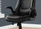 Chairs Best Office Chair - 28'.5" x 29'.5" x 94" Black, Leather Look High Back - Executive Office Chair HomeRoots