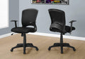 Chairs Best Office Chair - 35.5" Foam, MDF, Polypropylene, and Metal Multi Position Office Chair HomeRoots