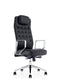 Chairs Best Office Chair - 51" Black Plastic and Aluminum High-Back Office Chair HomeRoots