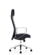 Chairs Best Office Chair - 51" Black Plastic and Aluminum High-Back Office Chair HomeRoots