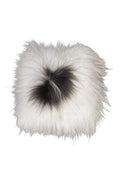 Chairs Chair Pads - 15" x 15" x 2" Spotted Sheepskin Square - Chair Pad HomeRoots